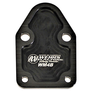 WEHRS FUEL PUMP BLOCKOFF