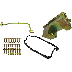 Weiand Oil Pan Kit 7Qt Zinc 79/93 Sbf 351W/5.8L (Drag