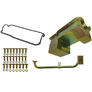 Weiand Oil Pan Kit 7Qt Zinc 79/93 Sbf 302/5.0L Mustang