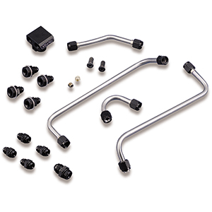 Weiand Fuel Line Kit Stnls Stl For