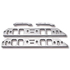 Weiand Chev Intake Spacers (Rect)