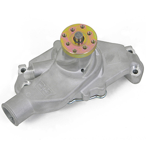 Weiand SBC Short Action Plus Water Pump, Satin