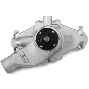 Weiand Team-G Short Water Pump, Small Block Chevy, Satin