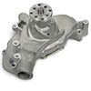 Weiand Team-G Long Water Pump, Big Block Chevy, Satin
