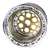 Weld Racing Sprint 15 x 17 Inch Gold Magnum Wheel, Spline 5 Inch
