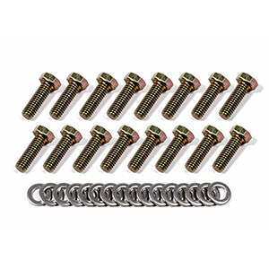 Weld Beadlock Bolt Kit, 13/15", 12-Point Head, Bolts & Washers