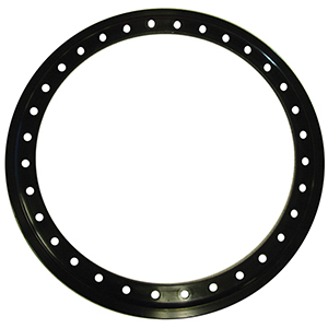 Weld Beadlock Ring, 15", 16-Hole, Bolt-On, Black Modified