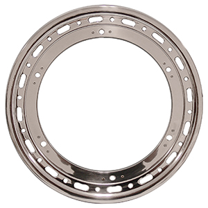 Weld Oval Beadlock Ring With 6-Dzus, 15", 16-Hole