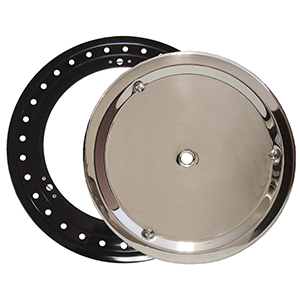 Weld Racing P650-5315M 15 Inch 16-Hole Bolt-On Modified Beadlock Ring - Black, With Cover
