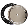 Weld Racing P650-5315M 15 Inch 16-Hole Bolt-On Modified Beadlock Ring - Black, With Cover