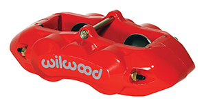 CALIPER,D8-4,FRONT,1.88,1.25 ROTOR,RED