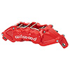 CALIPER,UTV4-C,1.12/1.12,.25 ROTOR,RED