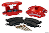 KIT,CALIPER,D52,2.00/1.00,W/PADS,RED