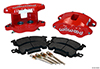 KIT,CALIPER,D52,1.25/1.00,W/PADS,RED
