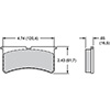 PAD,7416-20,FNSL,.65 THK,AXLE SET