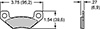PAD,6407-10,SC1/2,.120 THK,AXLE SET
