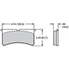 PAD,7416-Q,FNSL,.65 THK,AXLE SET