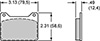 PAD,7912A,PL,POLYMATRIX,AXLE SET