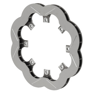 Wilwood 160-17781 Super Alloy Scalloped Race Rotor-Lug-Drive OR Bolt Mount