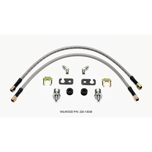 FLEXLINE KIT,18in.,M10x1.0 BUBBLE,90 DEG