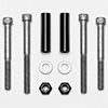 BOLT KIT,BRIDGE,BDL,DP,W/BRIDGE BOLT,.38