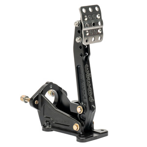 Wilwood Pedal Assembly, Tandem M/C, Brake, Floor Mt. Adj. Ratio, 5.25-6:1