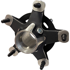 Winters Hub Aluminum Wide 5 Front Solid Studs