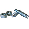 XS Power M6 to 3/8 Stud Adaptors, Zinc Plated Hardened Steel