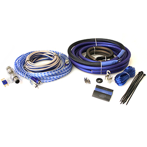 XS Power Amp Kit, XP Flex 4 AWG, Power Cable, Speaker Cable, Signal and Remote