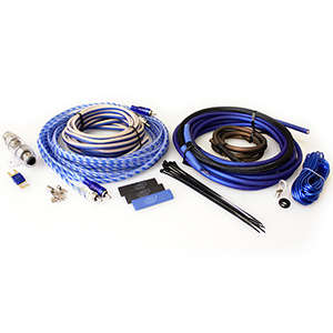 XS Power Amp Kit, XP Flex 8 AWG, Power Cable, Speaker Cable, Signal and Remote