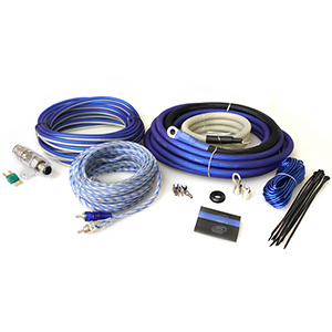 XS Power Amp Kit, XS Flex 4 AWG, Power Cable, Speaker Cable, Signal and Remote