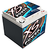 XS Power 12V AGM Battery, Max Amps 2,600A, CA: 725, Ah:  44, 1500W / 3000W