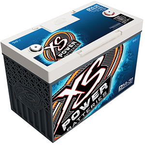 XS Power 14V BCI Group 31 AGM Battery, Max Amaps 5,000A  CA: 1,100A  Ah: 86