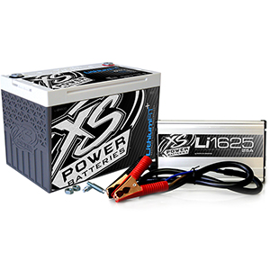 XS Power Lithium Racing 16V Battery-Stud Adaptors/Terminal Bolts Included 16 Volts 4320 Max Amps 2160 CA