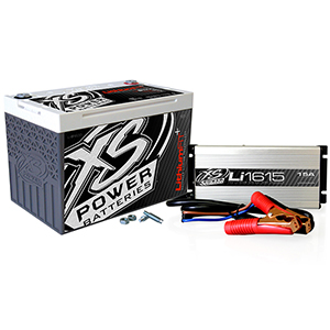 XS Power Lithium Racing 16V Battery-Stud Adaptors/Terminal Bolts Included 16 Volts 2160 Max Amps 1080 CA