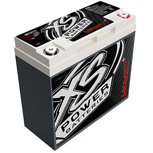 XS Power Lithium Racing 12V Battery-M6 Terminal Bolts Included 12 Volts 1440 Max Amps 720 CA