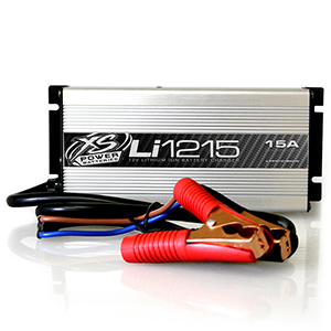 XS Power 12V High Frequency Lithium IntelliCharger, 15A