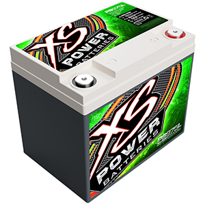 XS Power 12V AGM Powersports Series Battey-M6 Terminal Bolts Included