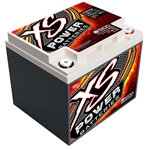 XS Power 12V AGM Starting Battery, Max Amps 2,600A  CA: 725A