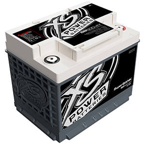 XS Power 12V Super Capacitor Bank, Group 47, Max Power 4,000W, 500 Farad