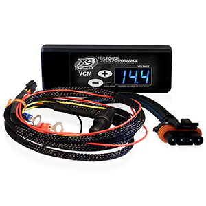 XS Power Controller and Harness for GM D & AD 4 Pin Alternators 1995 to 2008, Blue Display
