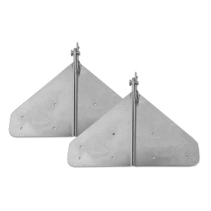 Five Star Bodies Universal Aluminum Hood Hinge Kit- Short