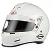 Bell GP2 Youth V.15 Brus Racing Helmet, SFI 24.1, White, Size Xx-Small (54-55)