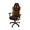 OMP Racing GS X Gaming Chair, Black/ Florescent Orange