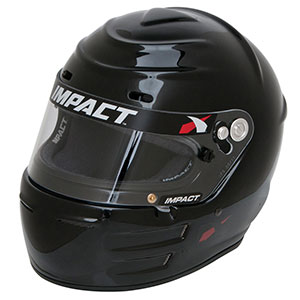 Impact Vapor LS Racing Helmet, X-Small, Black, Snell SA2020