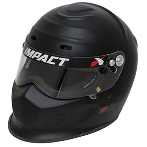 Impact Champ Racing Helmet, Large, Flat Black, Snell SA2020