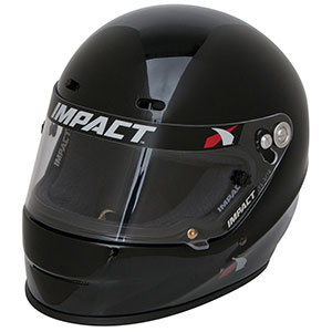 Impact 1320 Racing Helmet, Large, Black, Snell SA2020