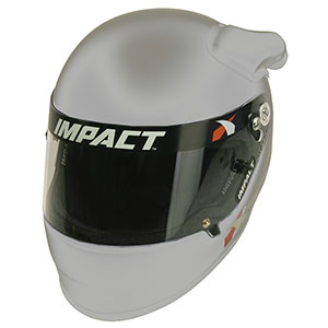 Impact OS EVO Racing Helmet, Medium, Silver, Snell SA2020