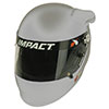 Impact OS EVO Racing Helmet, Large, Silver, Snell SA2020