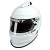Impact Air Vapor Racing Helmet, Large, White, Snell SA2020
